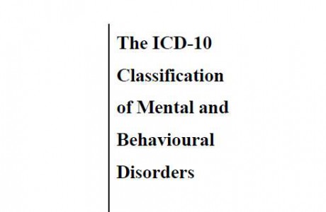 The ICD-10 Classification of Mental and behavioural disorders: diagnostic criteria for research